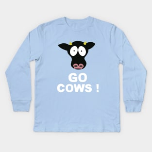 Go South Park Cows! Kids Long Sleeve T-Shirt